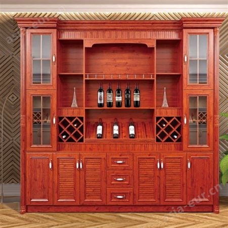 百和美家用红酒酒柜 室内多层隔板酒柜 铝合金柜子定制