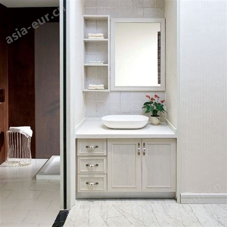 百和美定制全铝浴室柜 落地式组合卫浴柜 厕所面盆柜