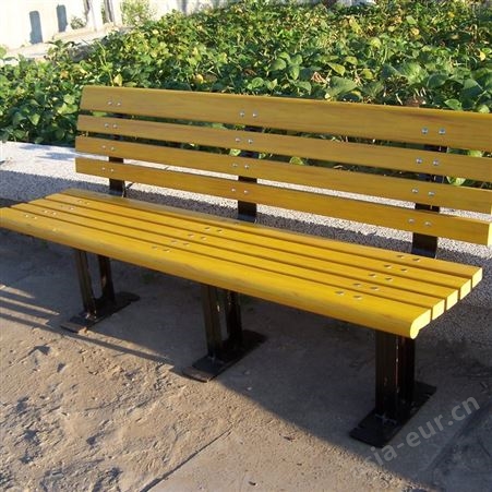 长春户外座椅公园休闲椅 防腐木坐凳生产