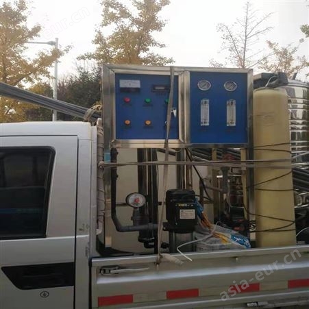 直饮水设备 对自来水厂进行二次处理 循环水软化10吨处理设备